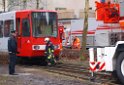 KVB Zug entgleist Koeln Suelz Suelzguertel P072